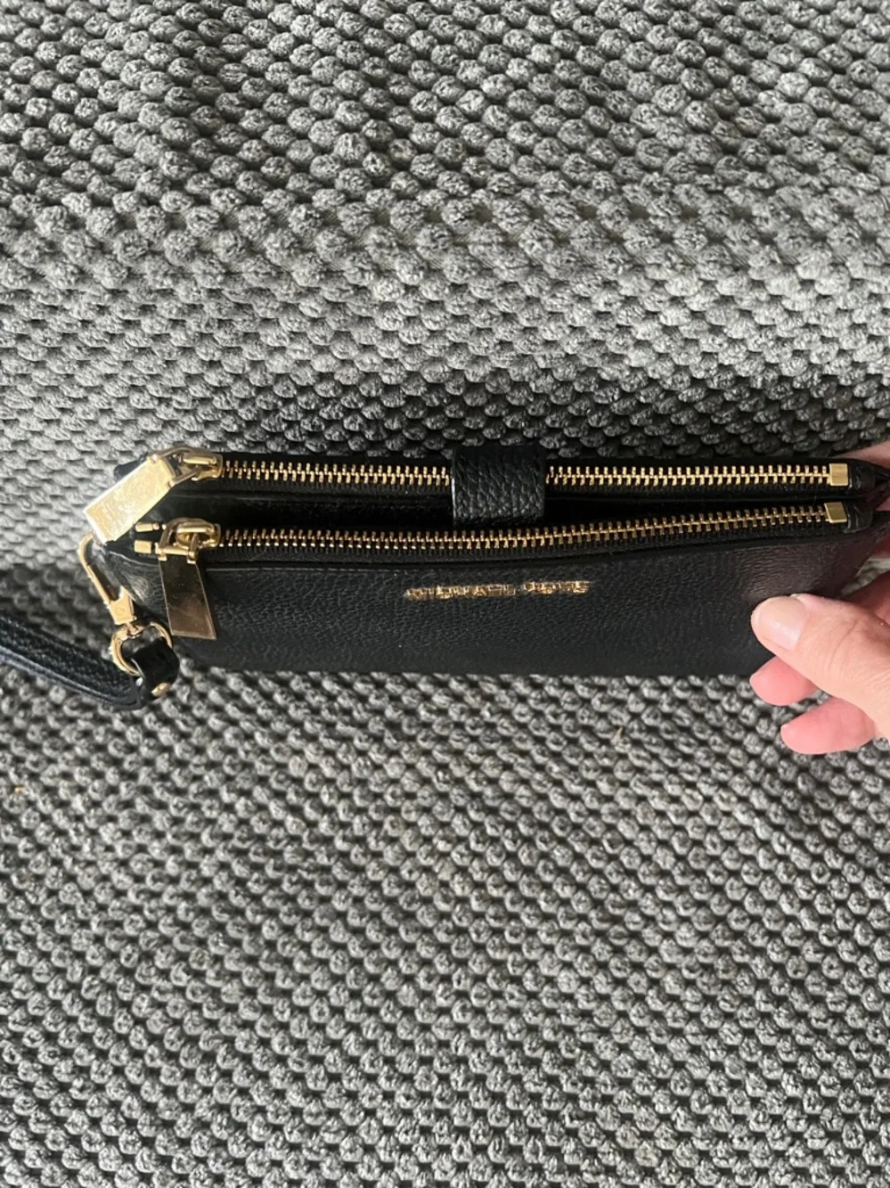 Michael kors Jet Set Large Leather Smartphone Wristlet Wallet